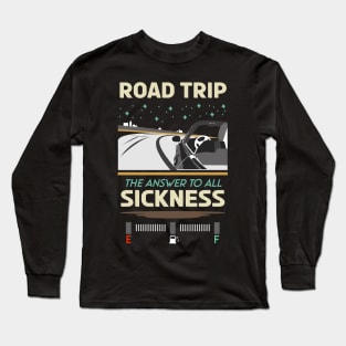 Retro Road trip the answer to all sickness 05 Long Sleeve T-Shirt